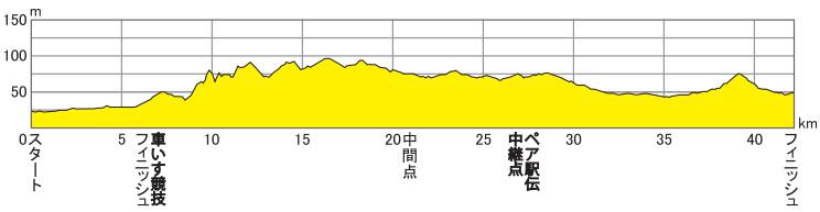 京都マラソン　高低差